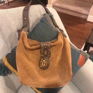 Leather Rock purse